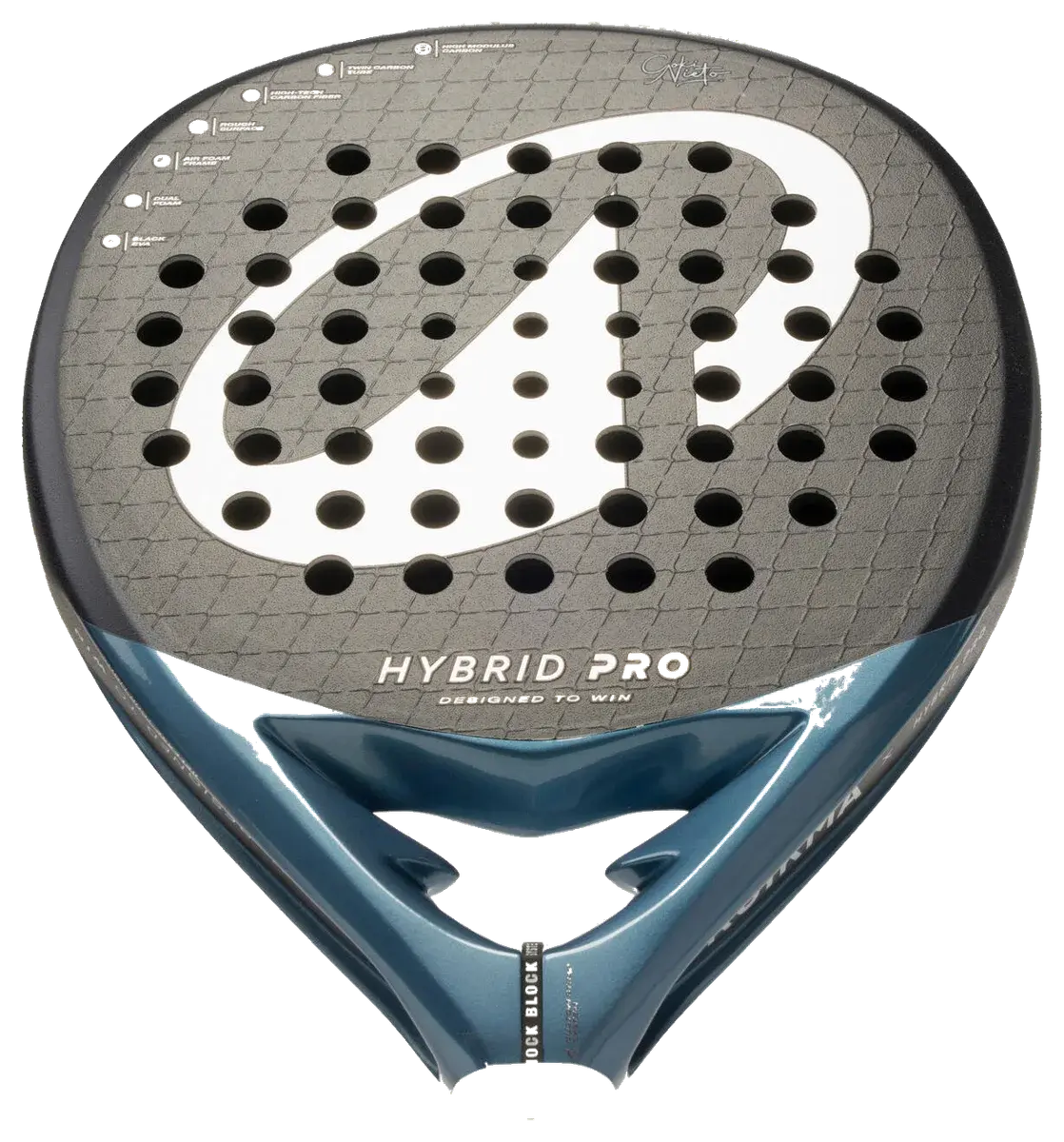 Kuikma Hybrid Pro Coki Nieto, foto del producto desde otro ángulo