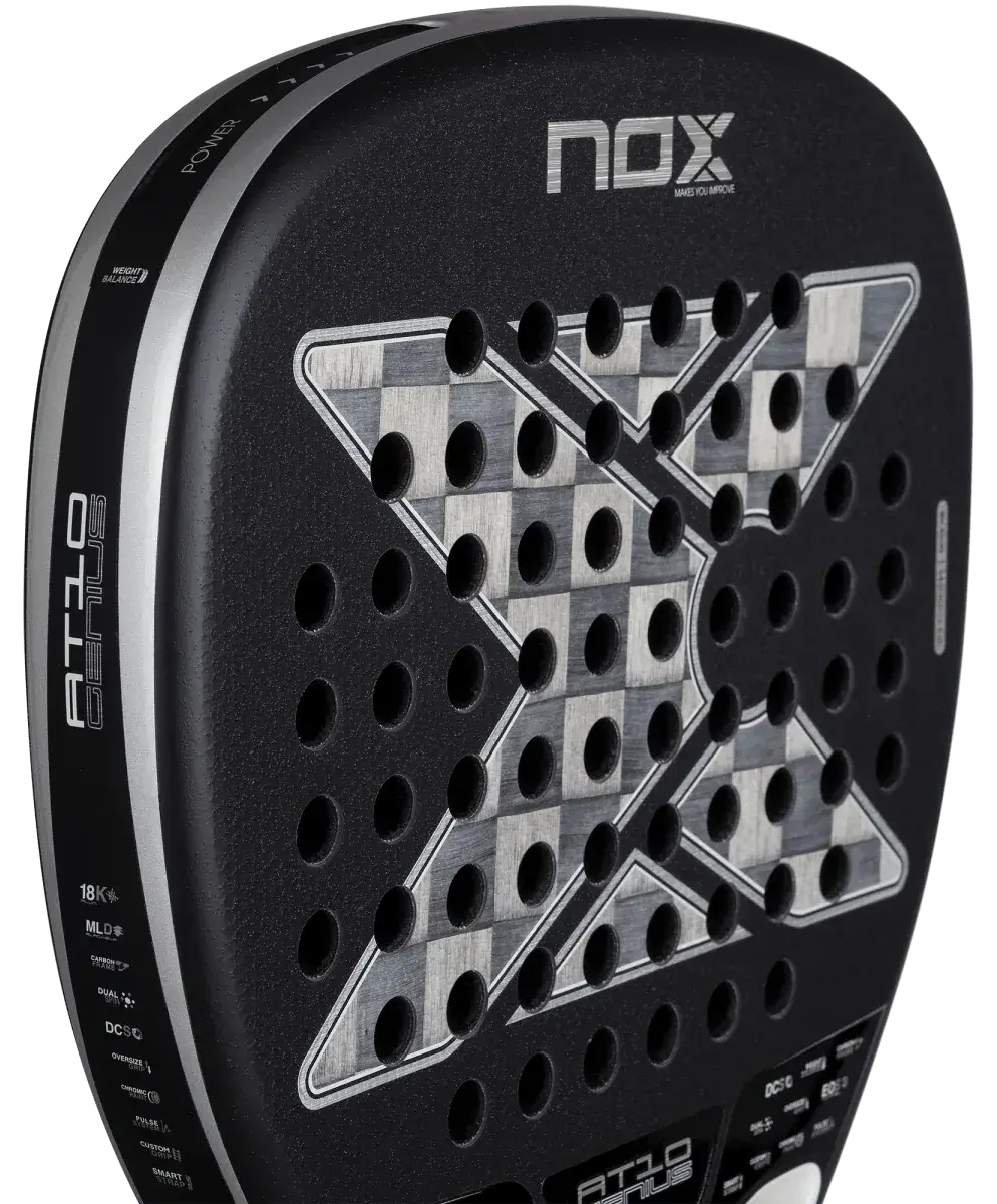Nox AT10 Luxury Genius Attack 18K Alum 2026 (Tapia), foto prodotto da un'altra angolazione