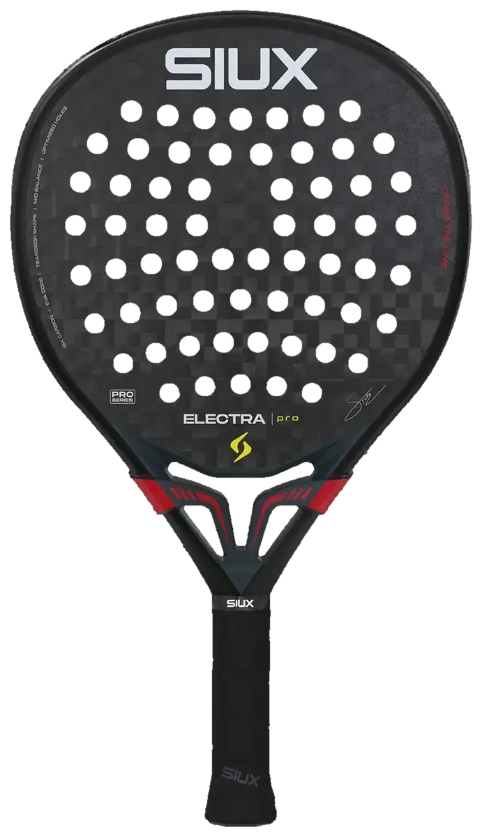 Siux Electra Pro Shadow Red 2026, front view